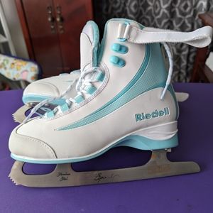 Riedell Girls Ice Skates Size 9